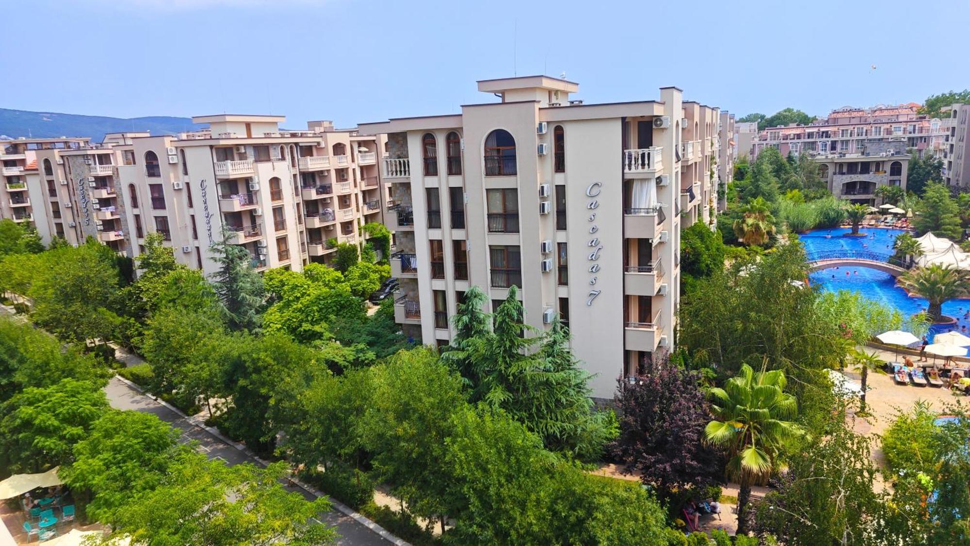 Attractive Family Apartment In Sunny Beach Cascadas Family Resort エクステリア 写真