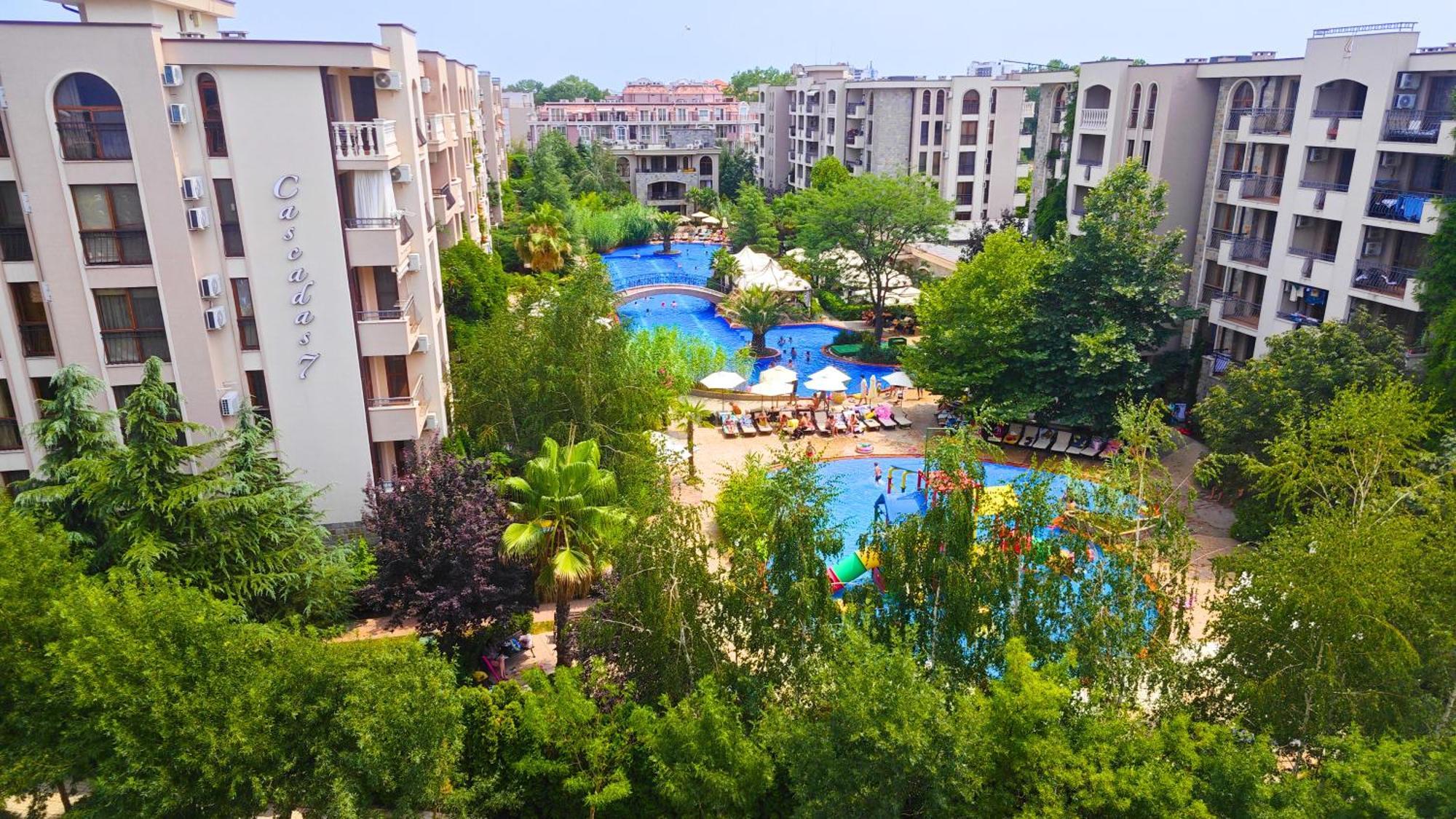 Attractive Family Apartment In Sunny Beach Cascadas Family Resort エクステリア 写真