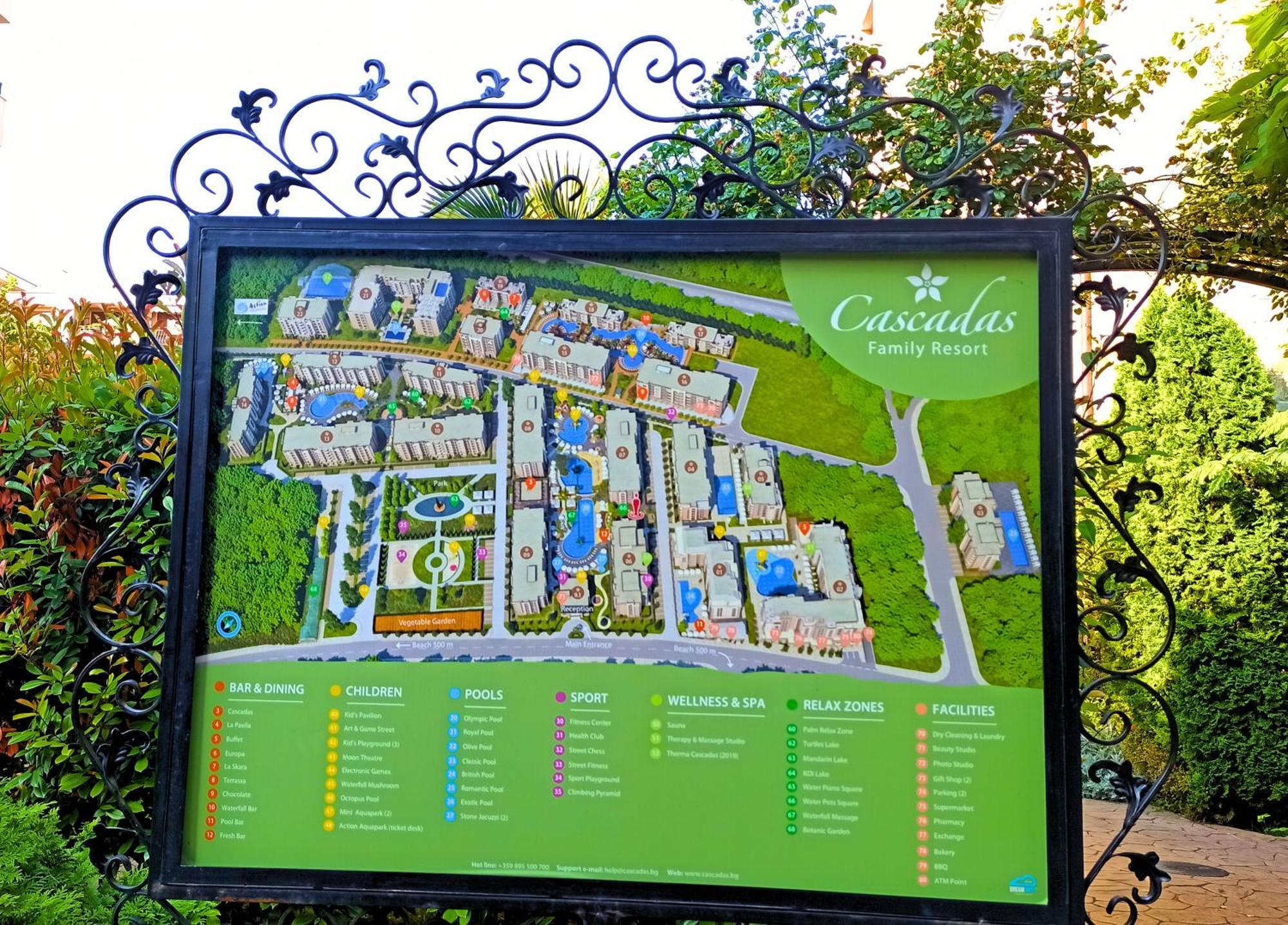Attractive Family Apartment In Sunny Beach Cascadas Family Resort エクステリア 写真